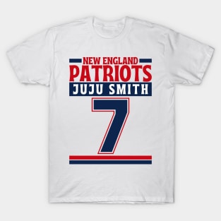 New England Patriots Juju Smith 7 Edition 3 T-Shirt